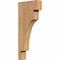 Ekena Millwork Mediterranean Smooth Corbel, Western Red Cedar, 3 1/2"W x 12"D x 28"H COR04X12X28MED00SWR - alternate 1
